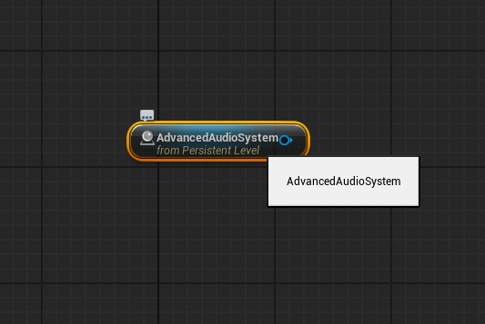 Reference node in the level blueprint